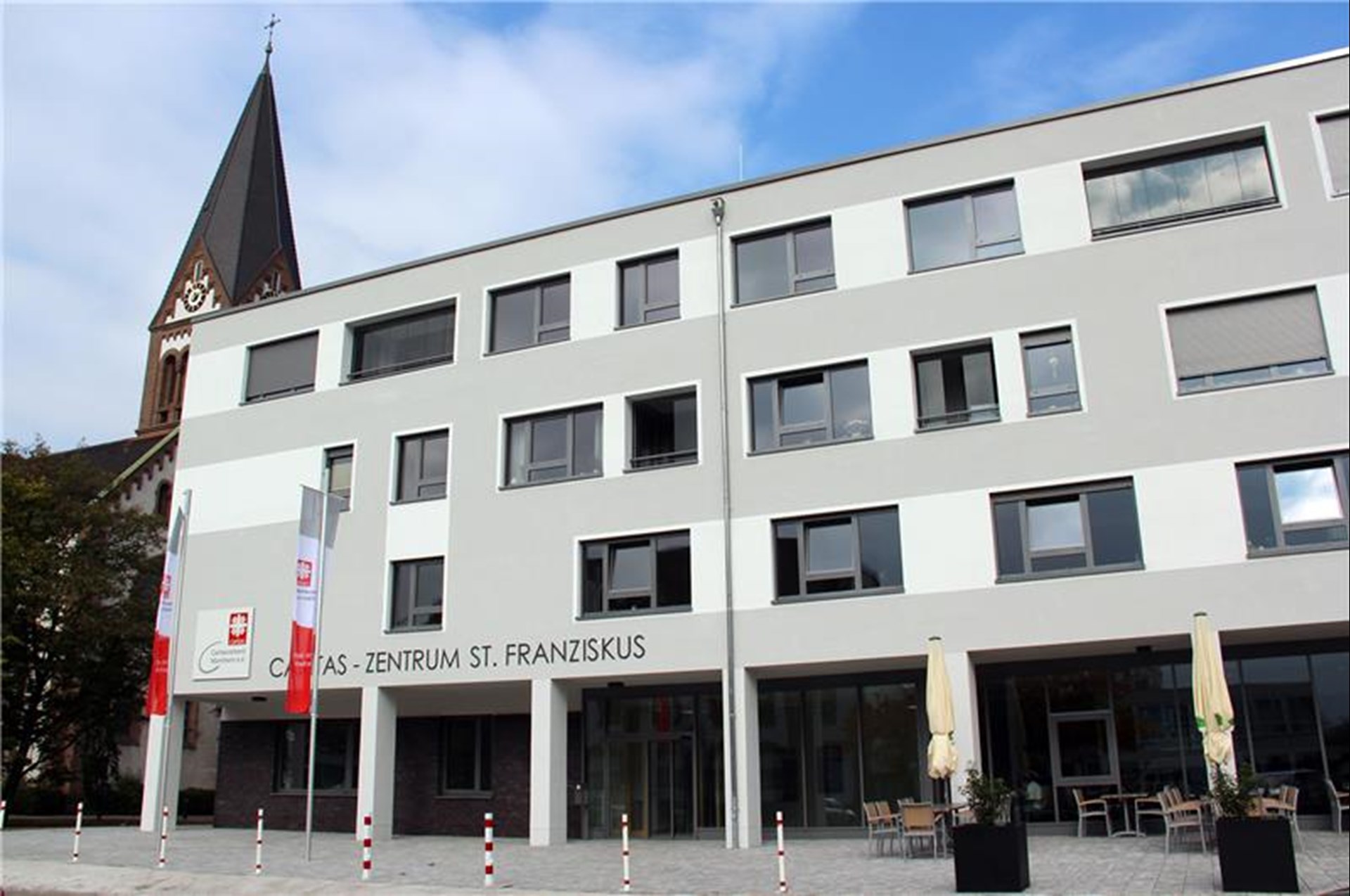 Das Caritas-Zentrum von außen
