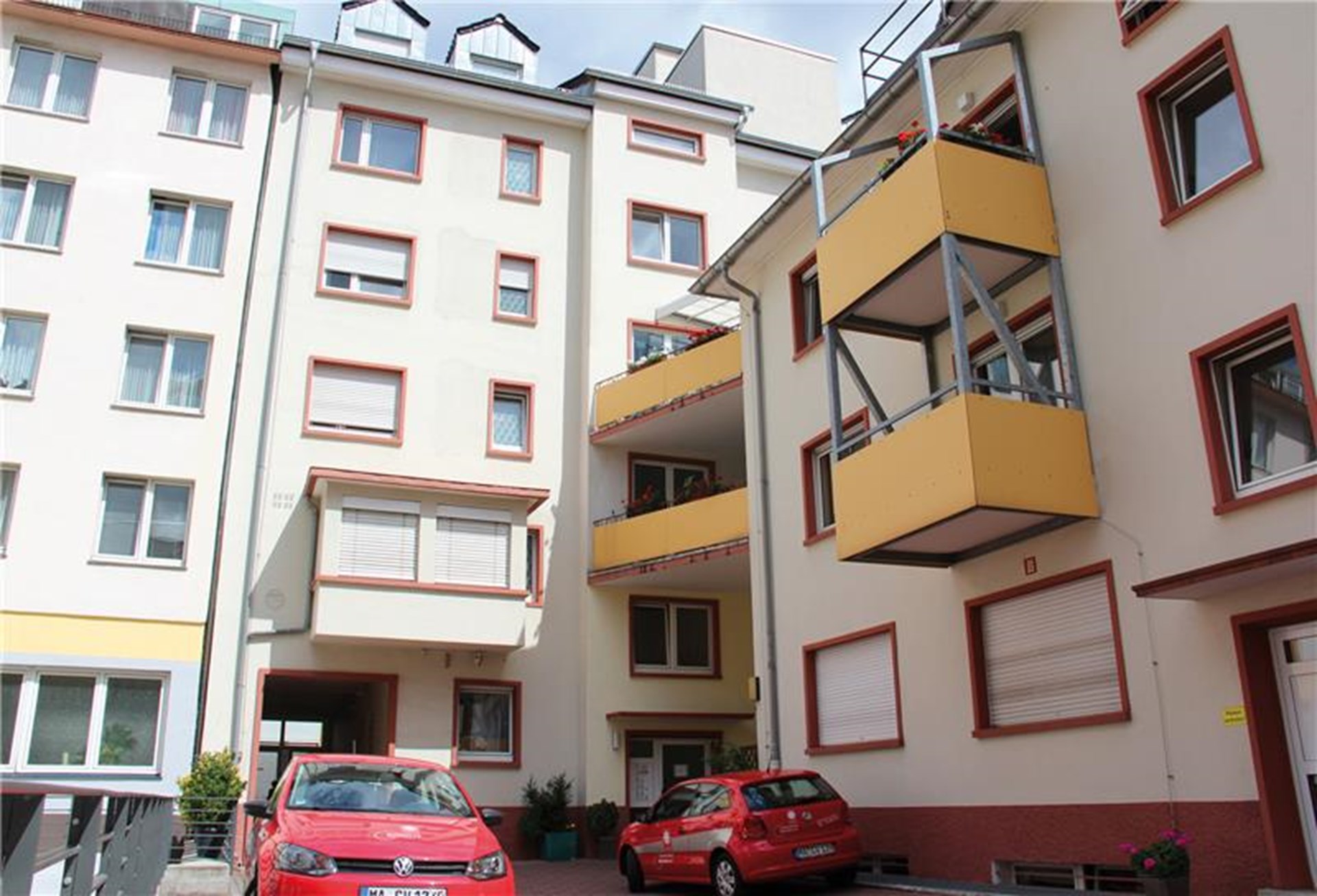 Blick auf das Marienhaus von außen