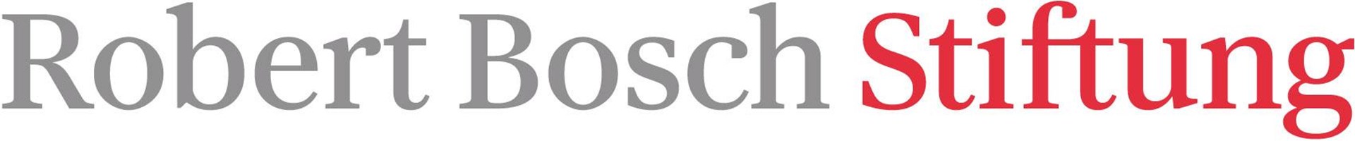 Logo Robert Bosch Stiftung